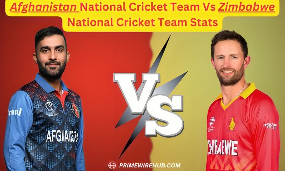 Afghanistan National Cricket Team Vs Zimbabwe National Cricket Team Stats