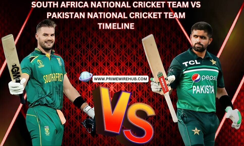 South Africa National Cricket Team Vs Pakistan National Cricket Team Timeline