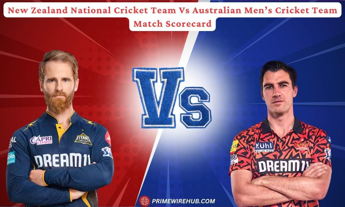 New Zealand National Cricket Team Vs Australian Men’s Cricket Team Match Scorecard: Full Match Report & Key Highlights