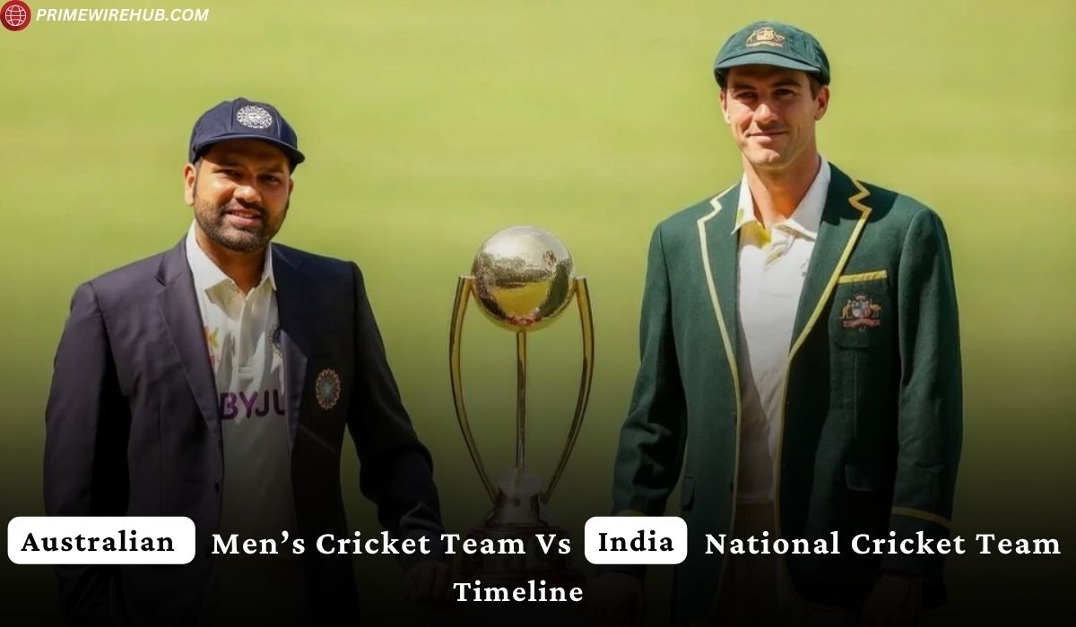 Australian Men’s Cricket Team Vs India National Cricket Team Timeline