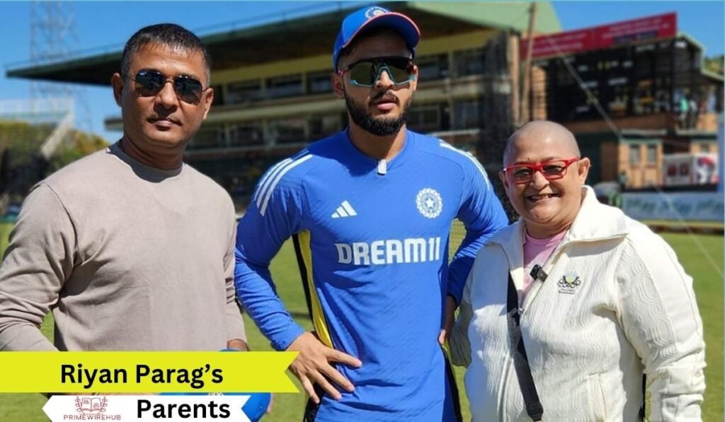 Riyan Parag Family